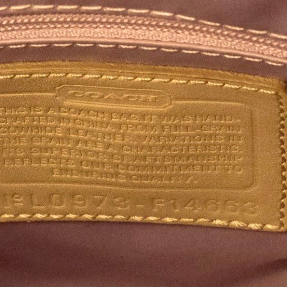 COACH F14663 RETIRED LEAH EMBOSSED TOTE - Picture 15 of 16